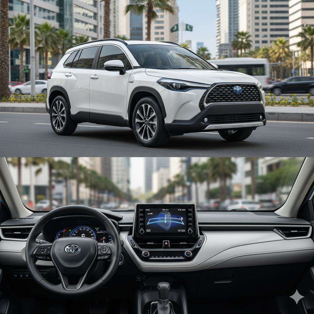 025 Toyota Corolla Cross Hybrid Pakistan: Price, Specs & Review
