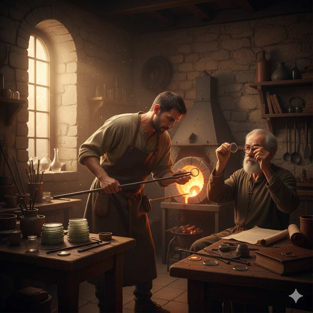 How 13th-Century Italian Glassmakers Sparked the Invention of Eyeglasses