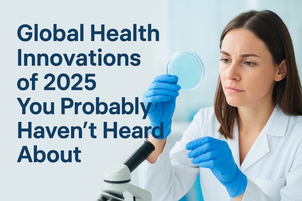 Global Health Innovations of 2025 You Probably Haven’t Heard About