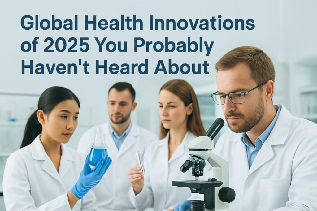 Global Health Innovations of 2025 You Probably Haven’t Heard About