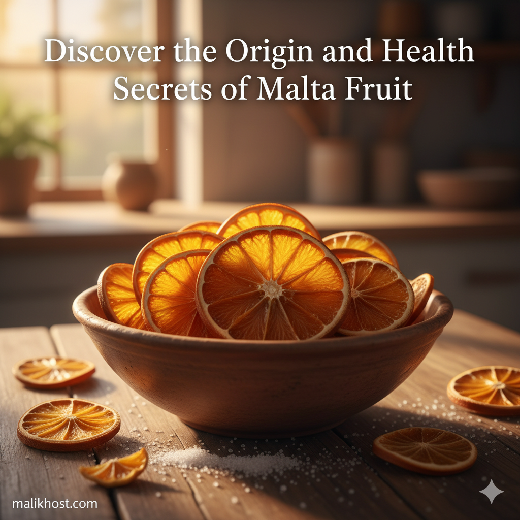 Discover the Origin and Health Secrets of Malta Fruit🍊