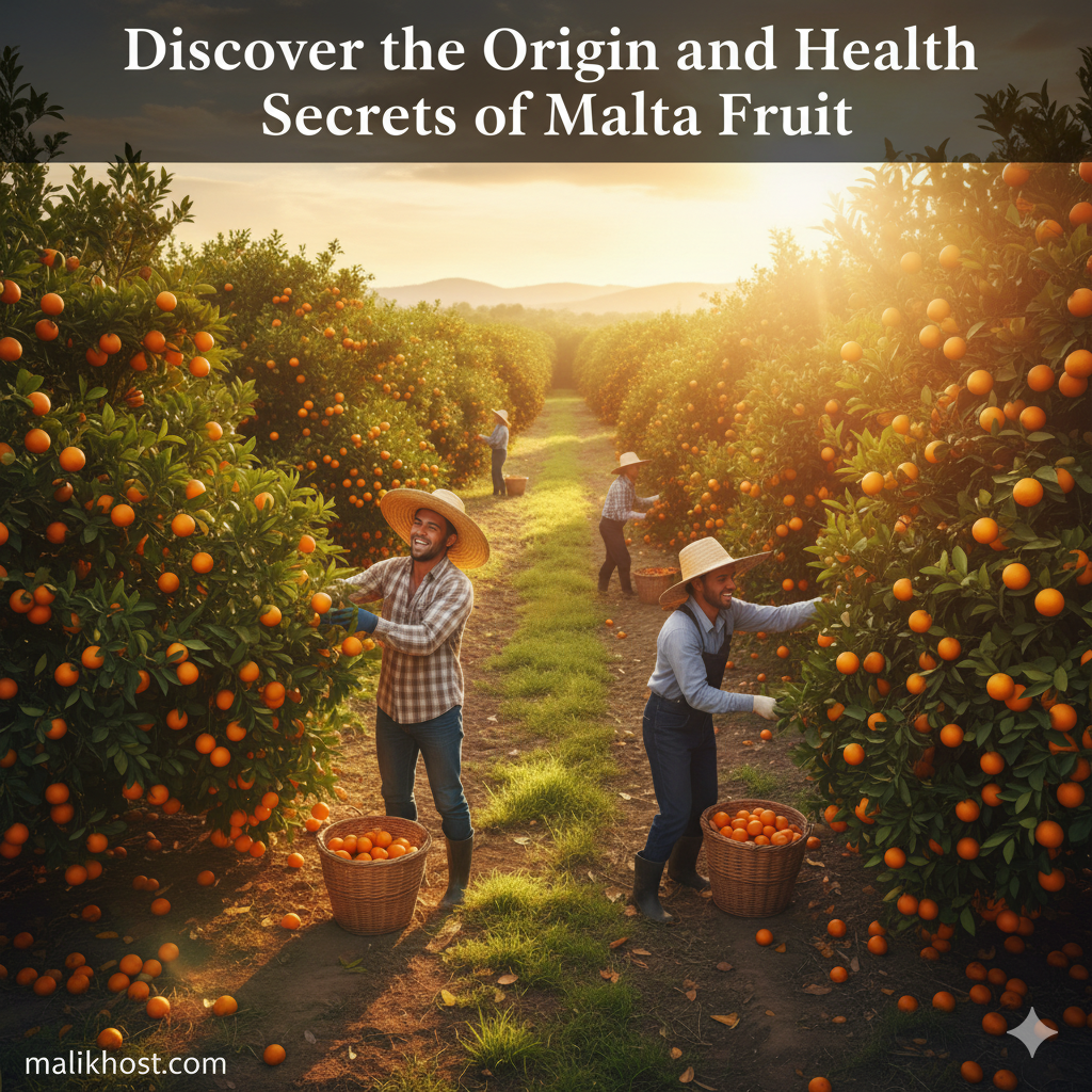🍊 Discover the Origin and Health Secrets of Malta Fruit
