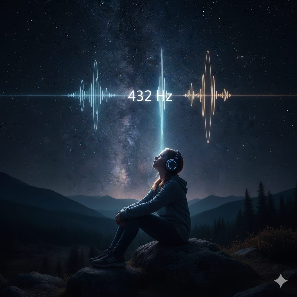 Why 432 Hz Music Feels So Good to the Human Mind